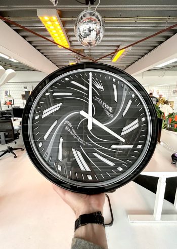 Warped Rolex Clock art Hyprints